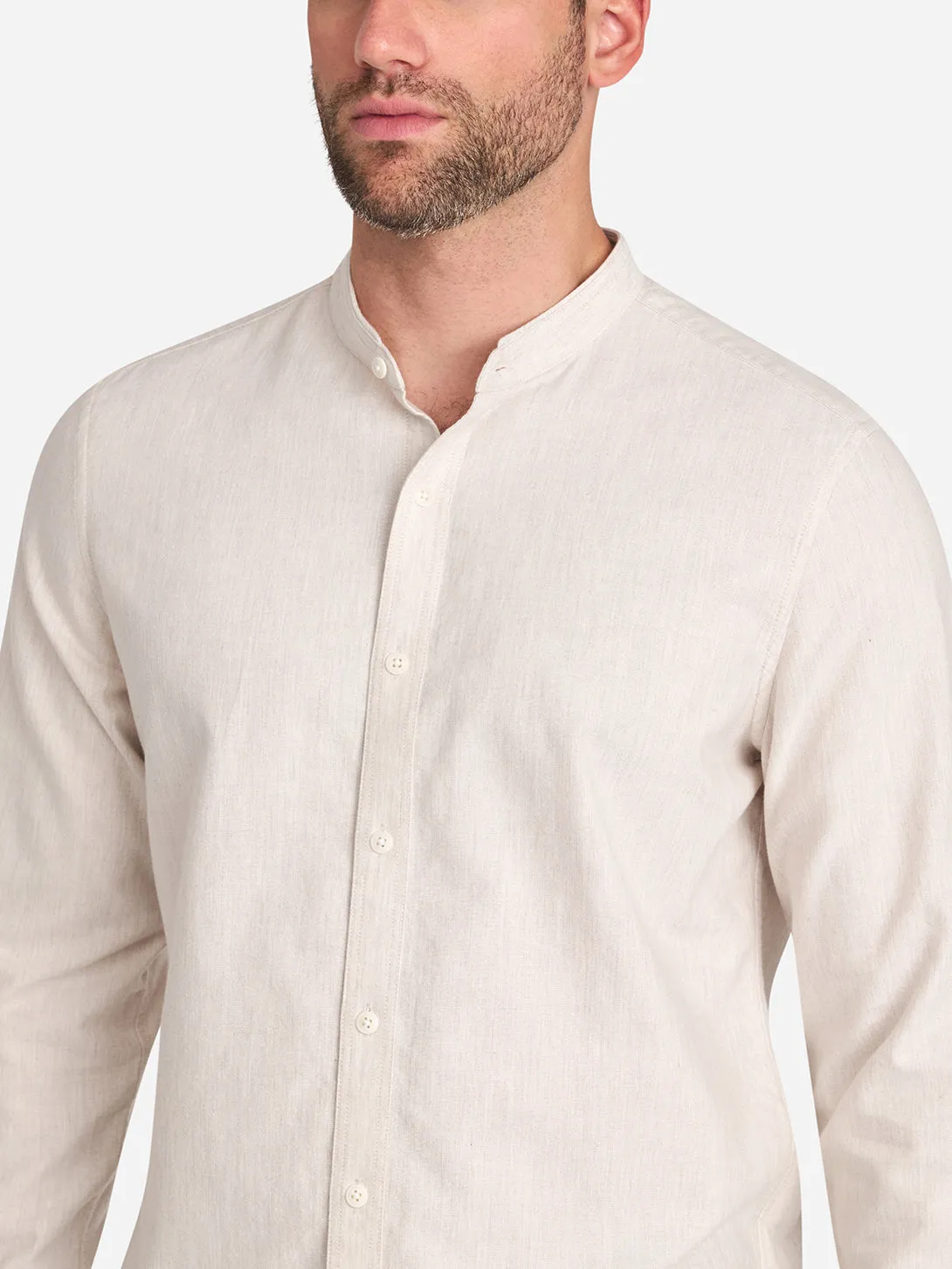 Aleks Heather Oxford Shirt