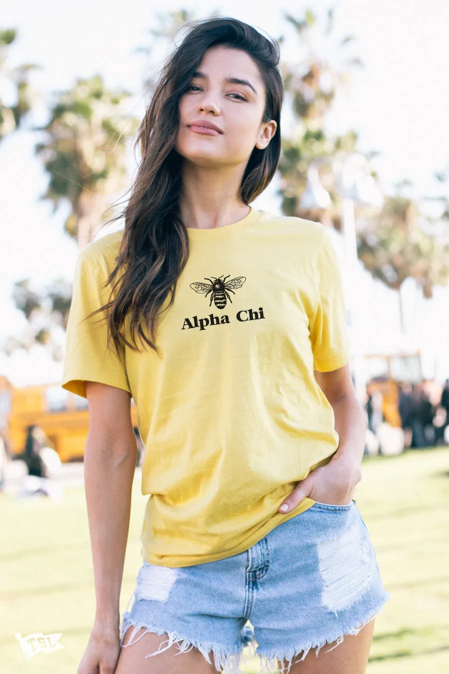 Alpha Chi Omega Bumble Bee Tee