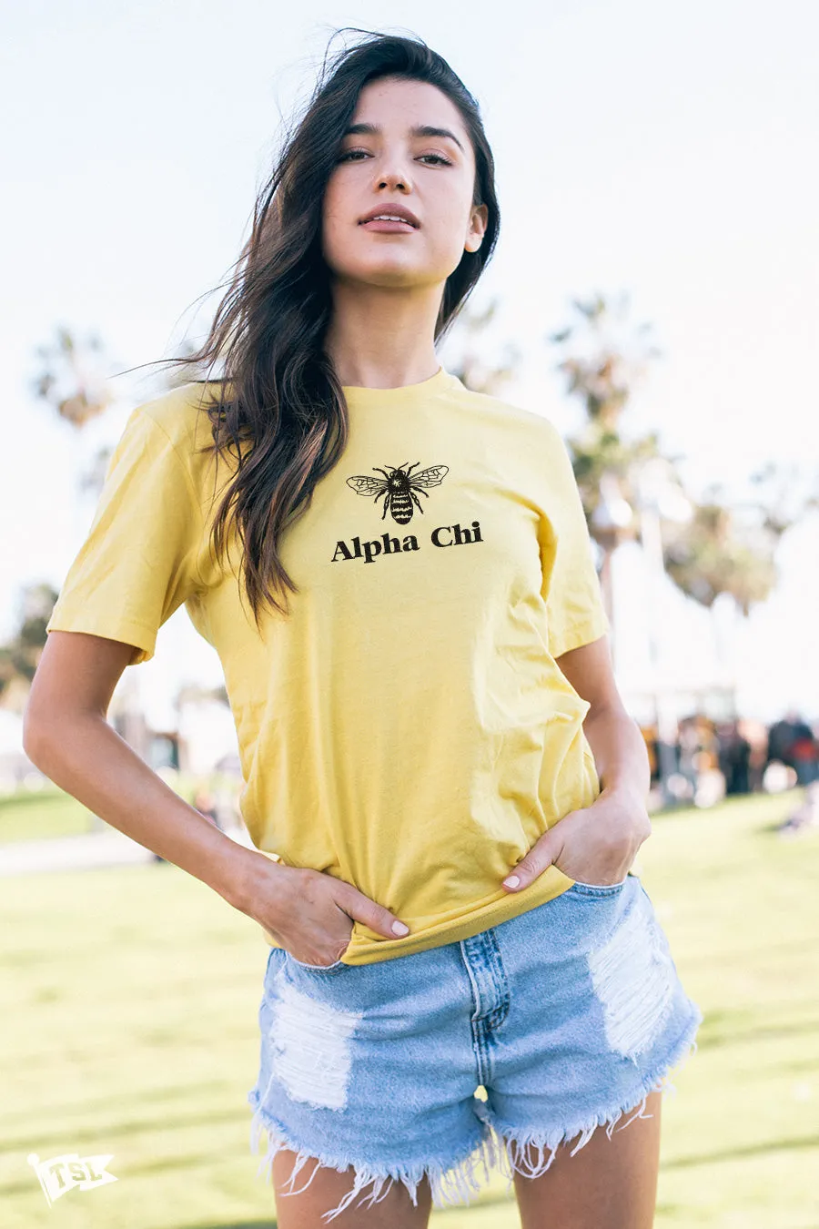 Alpha Chi Omega Bumble Bee Tee