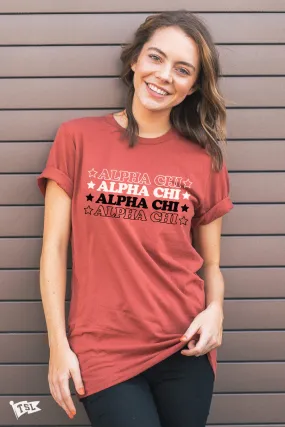 Alpha Chi Omega Famous Tee