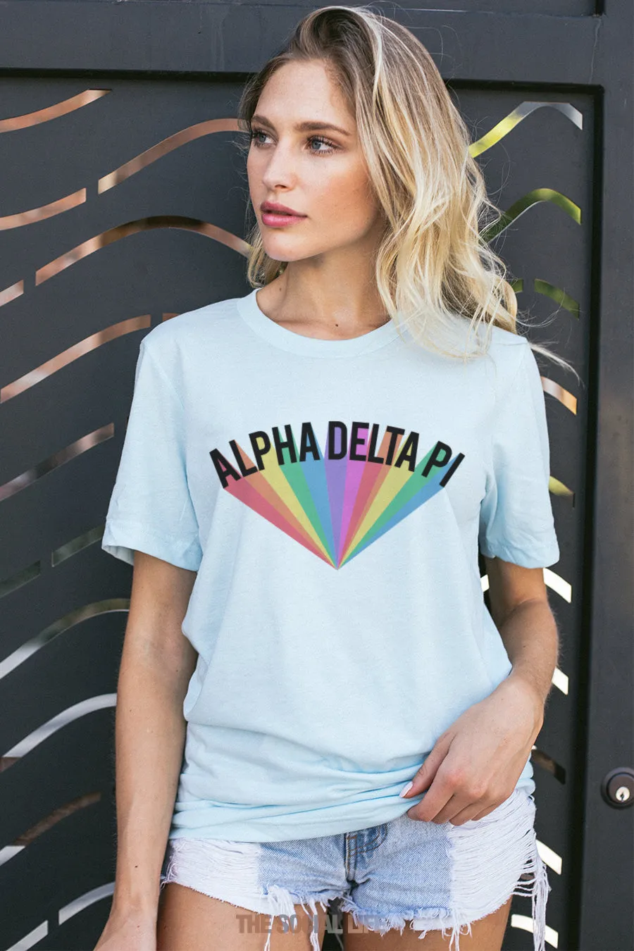 Alpha Delta Pi Colorblast Tee