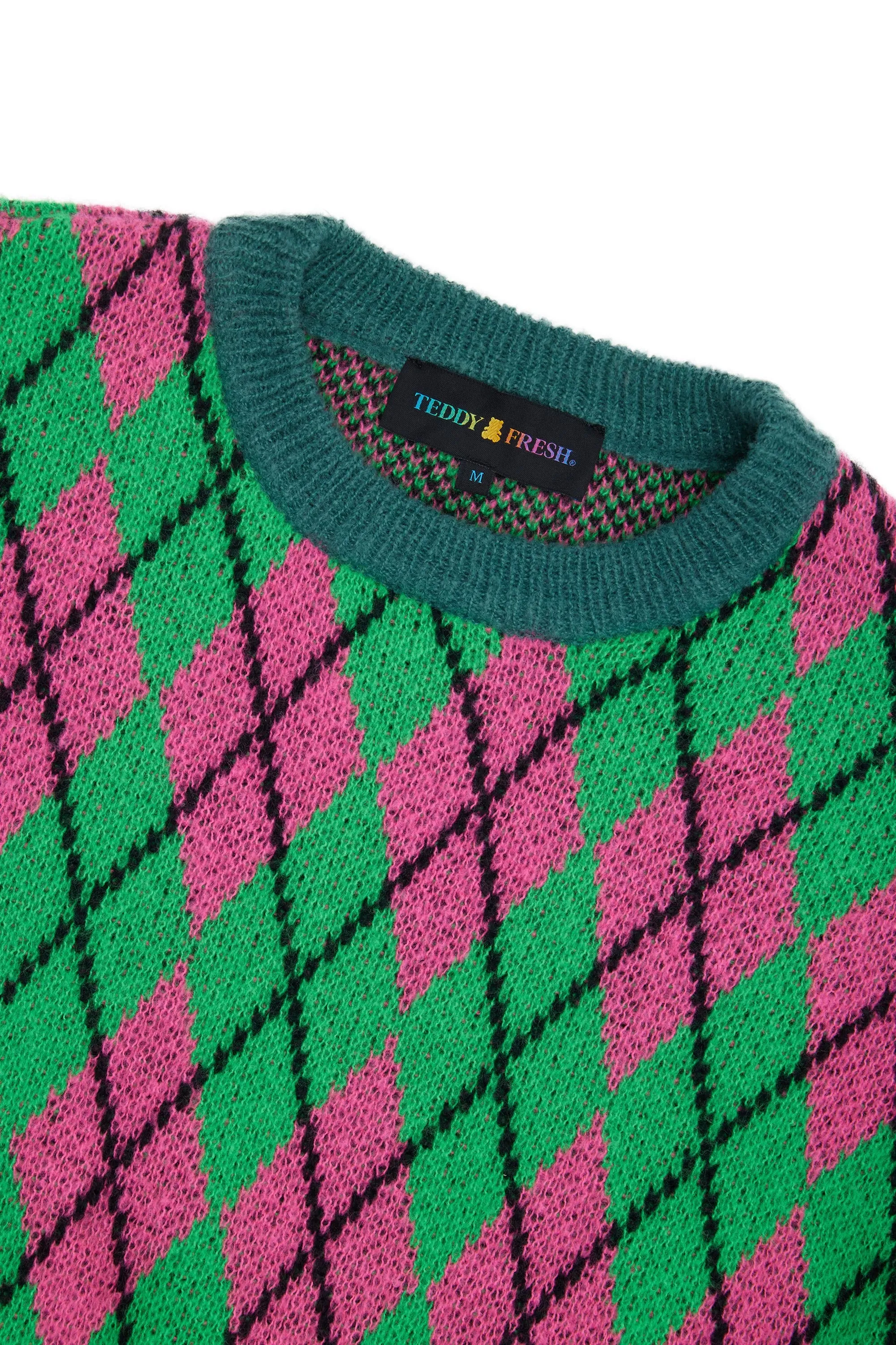 Argyle Block Sweater