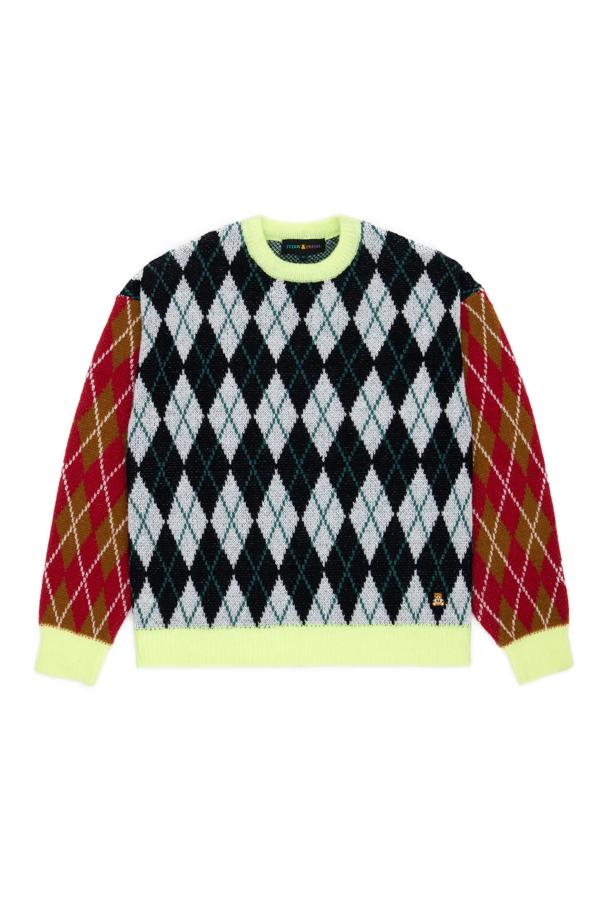 Argyle Block Sweater