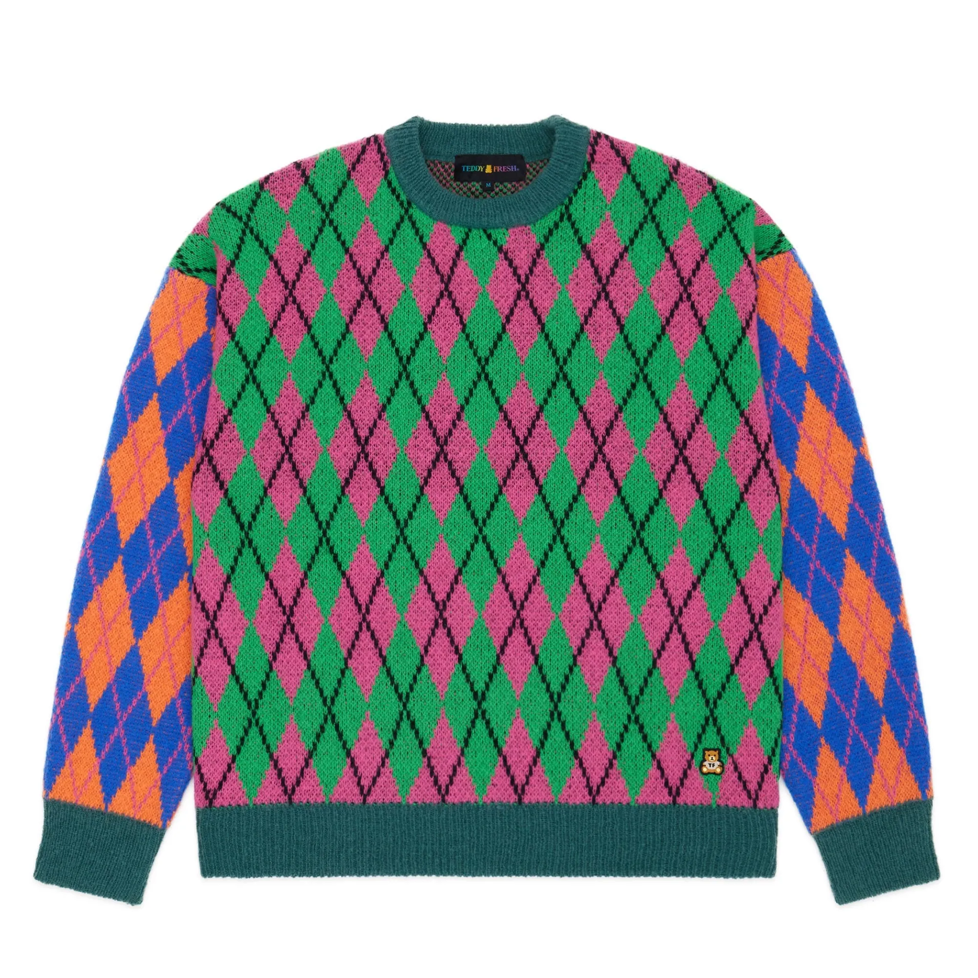 Argyle Block Sweater