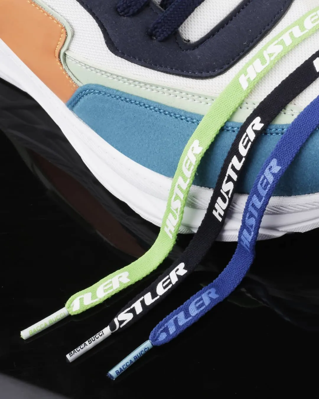 Bacca Bucci "HUSTLER" Sneaker Laces