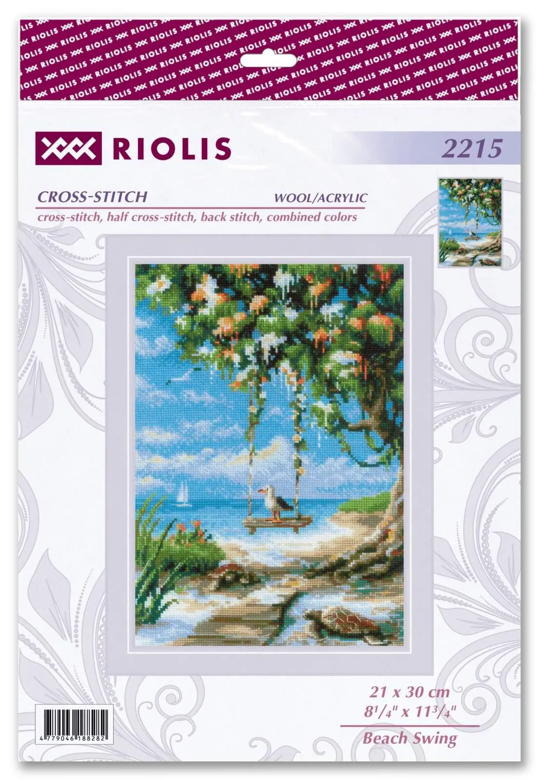 Beach Swing R2215 Counted Cross Stitch Kit