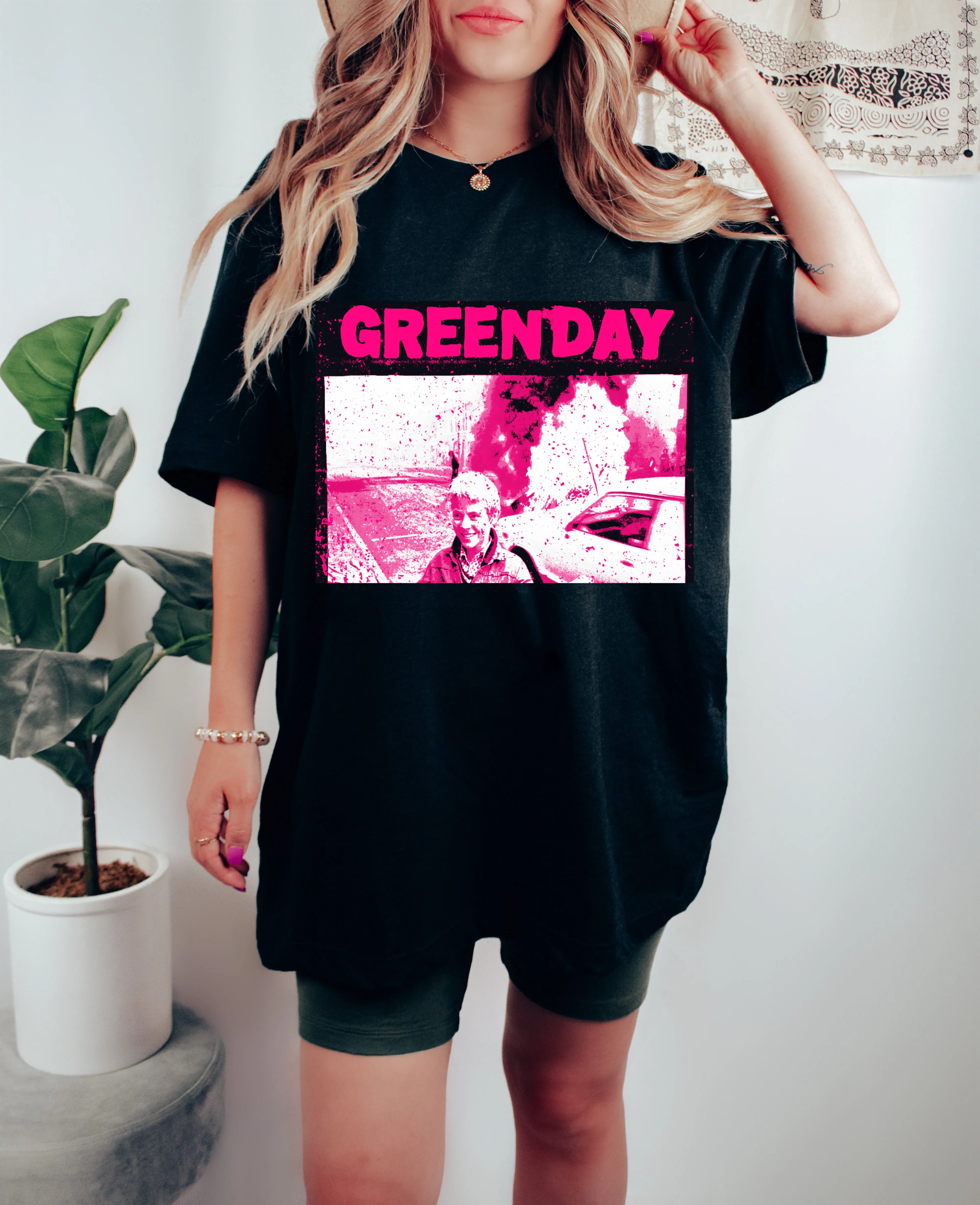 Bella Canvas or Comfort Colors Green Day Rocker Tee