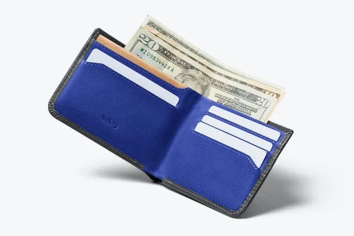 Bellroy Hide & Seek Hi Wallet Charcoal/Cobalt