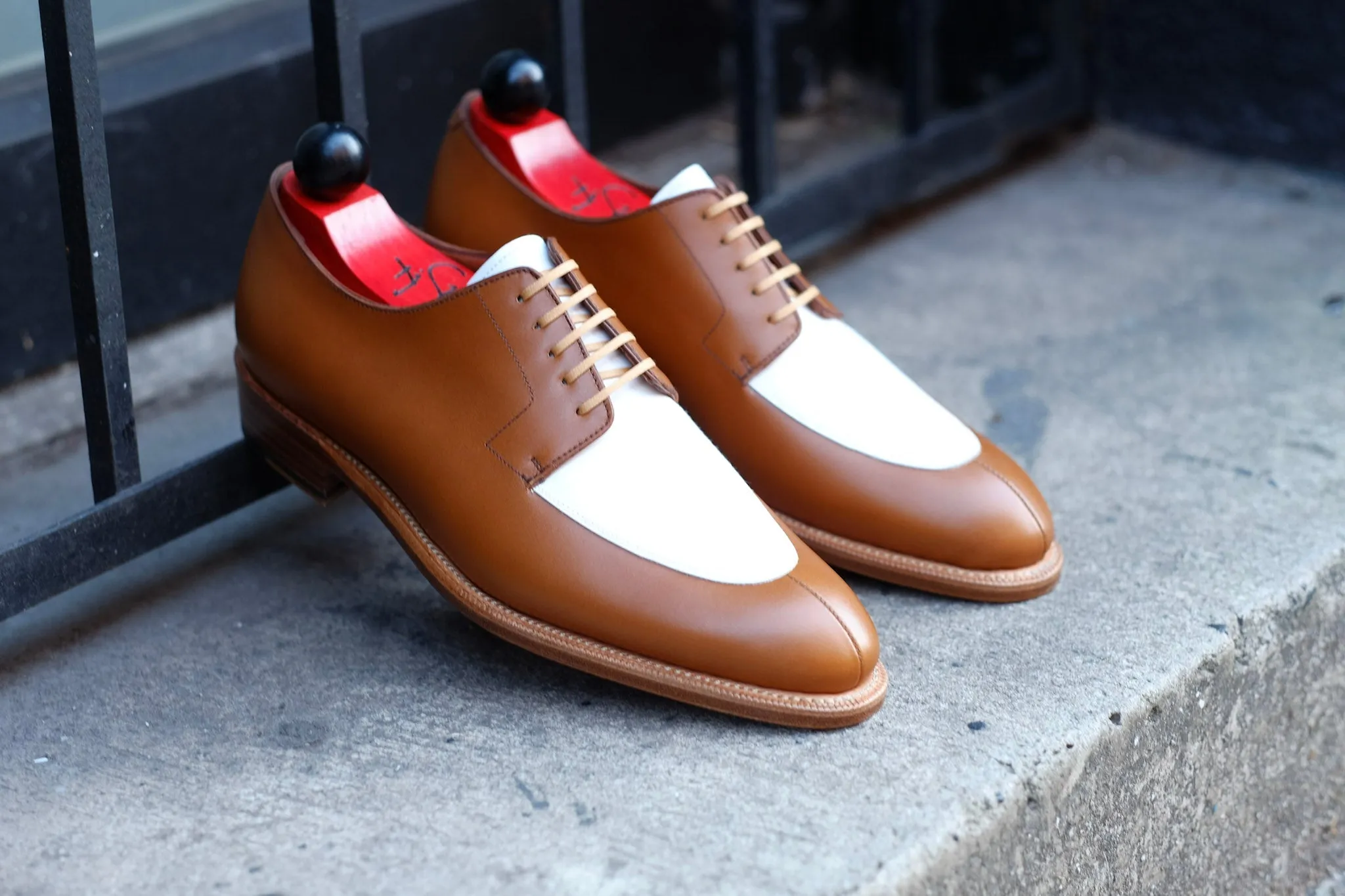 Belltown MTO - Maple Calf / White Calf - NGT Last- Single Leather Sole