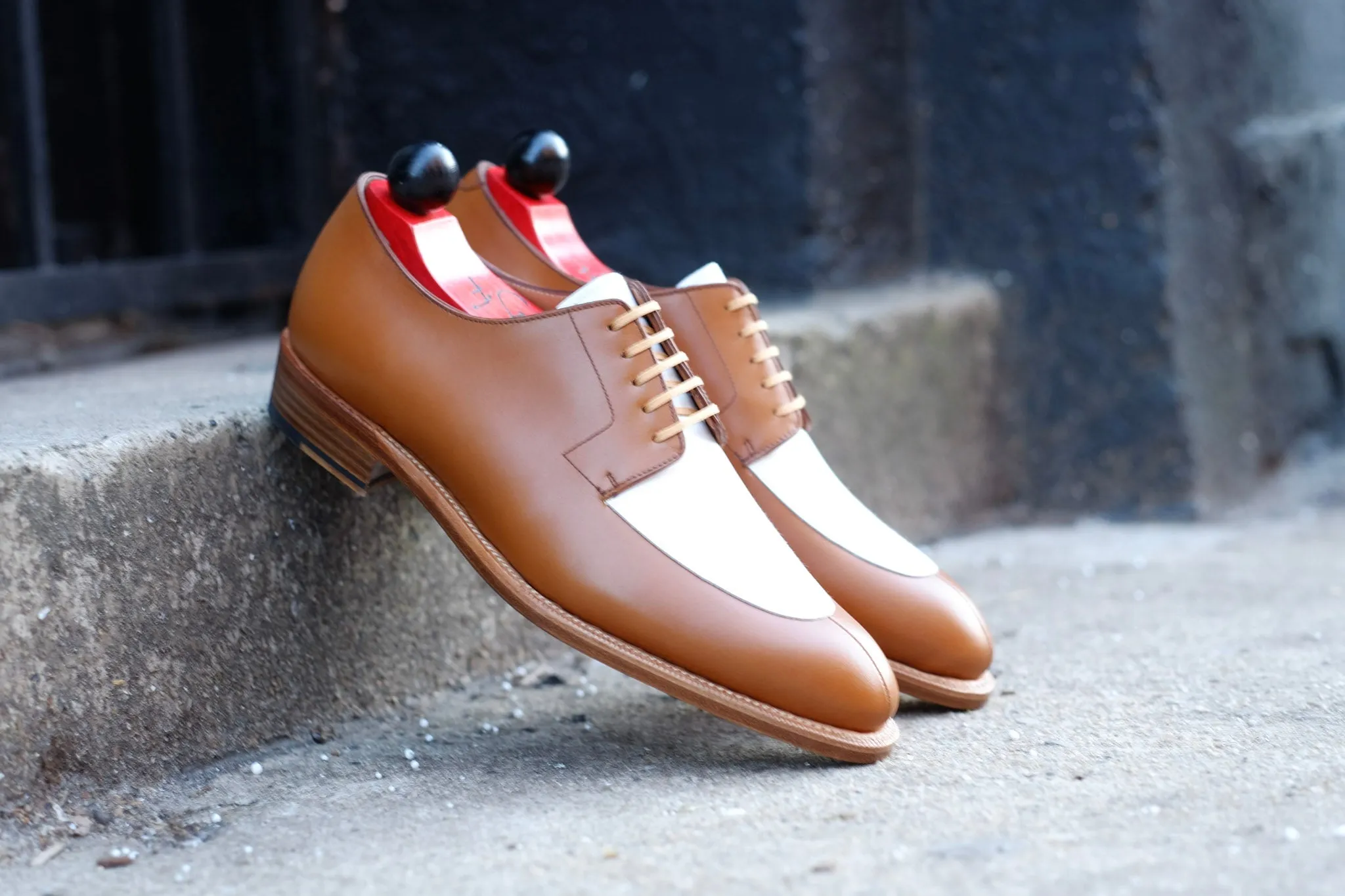 Belltown MTO - Maple Calf / White Calf - NGT Last- Single Leather Sole