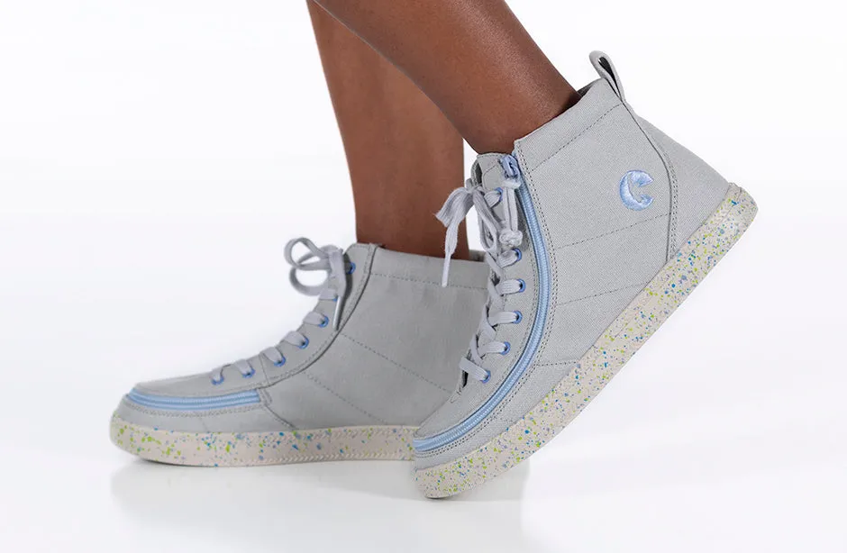 Billy Grey/Blue Speckle BILLY Classic Lace High Tops