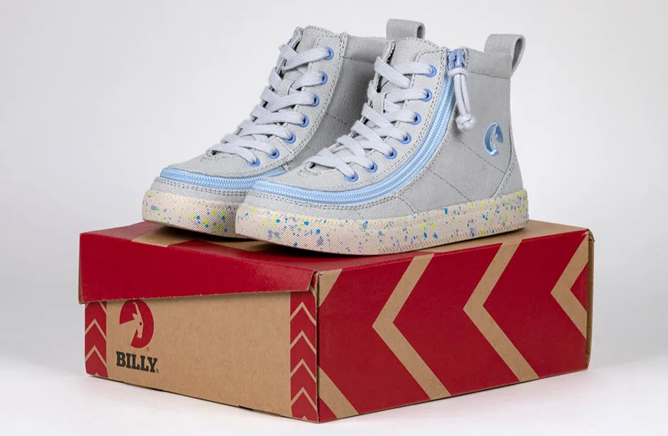 Billy Grey/Blue Speckle BILLY Classic Lace High Tops