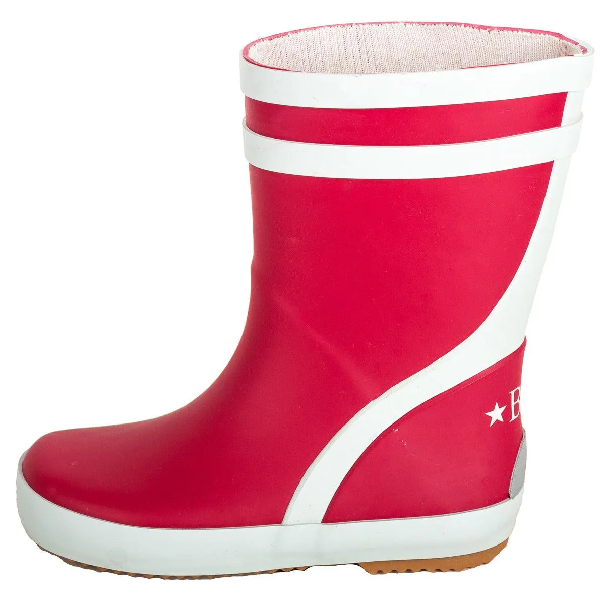 BMS Gummistiefel aus Naturkautschuk – Rot