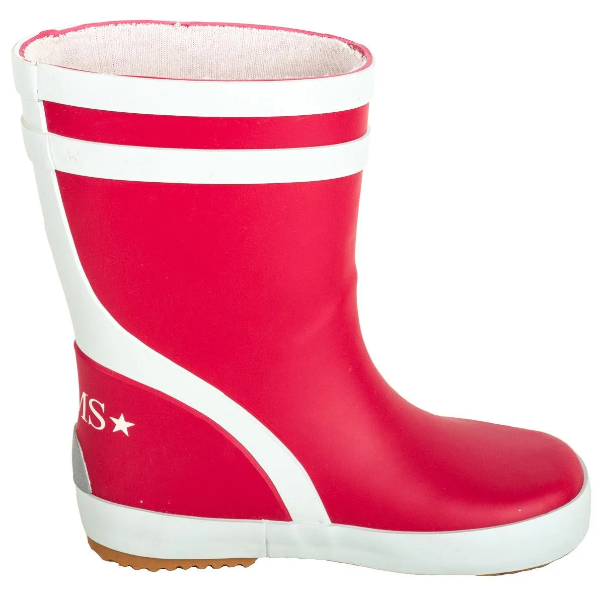 BMS Gummistiefel aus Naturkautschuk – Rot