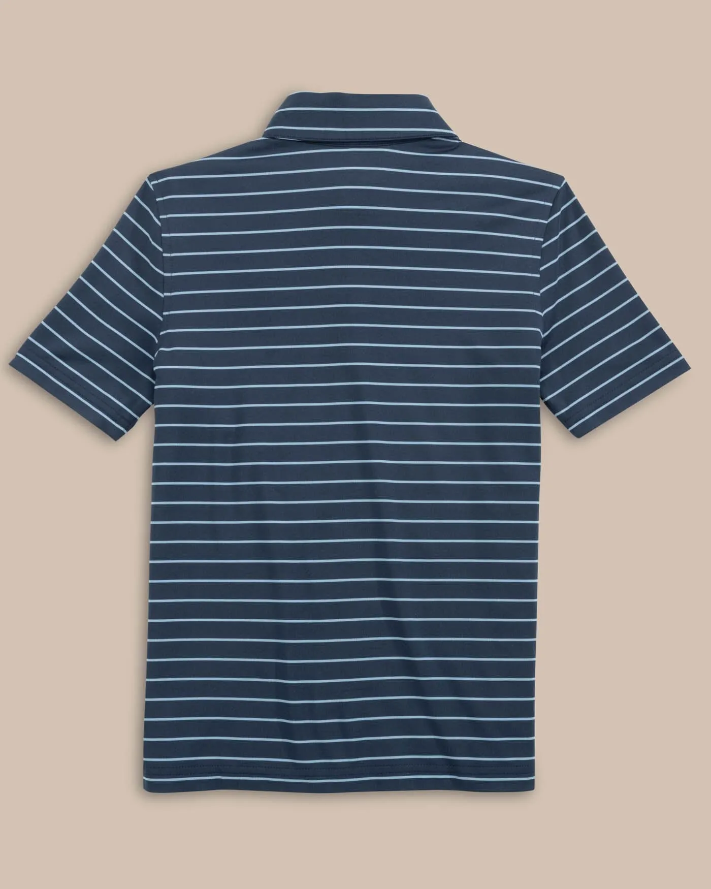 Boys Driver Seaglass Stripe Polo