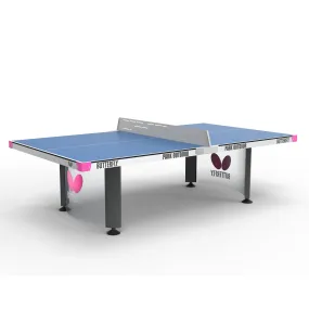 Butterfly Park Outdoor Table Tennis Table