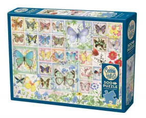 Butterfly Tiles 500pc Puzzle