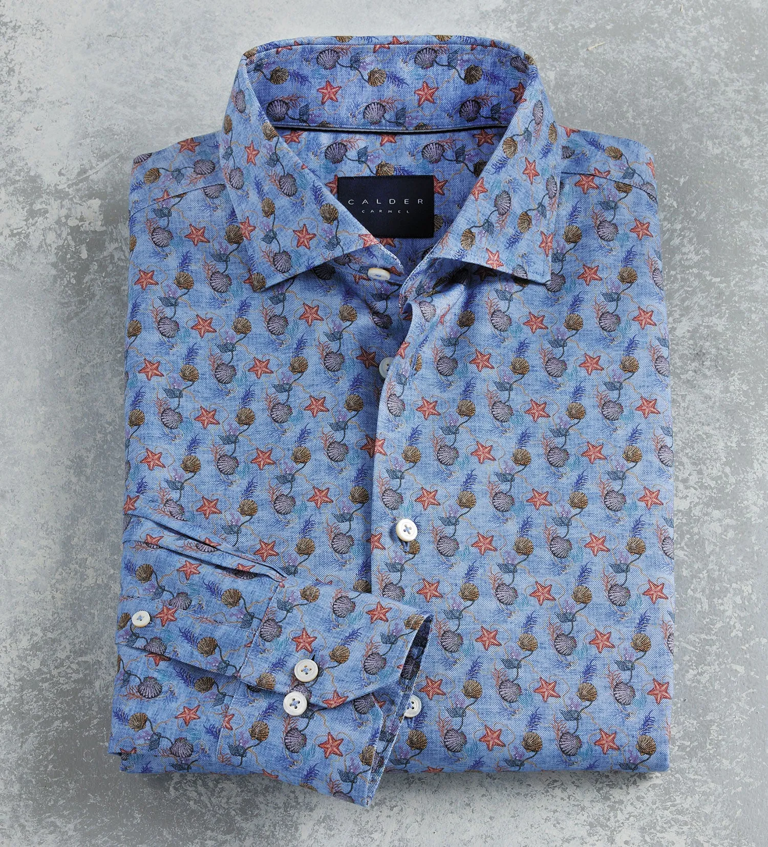 Calder Carmel Seashell & Starfish Shirt