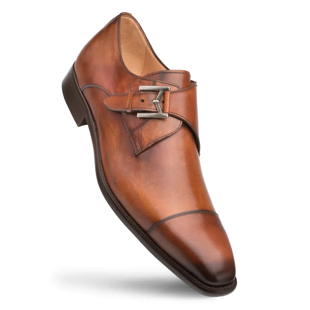 CALFSKIN CAP TOE MONK STRAP Style #: E20244