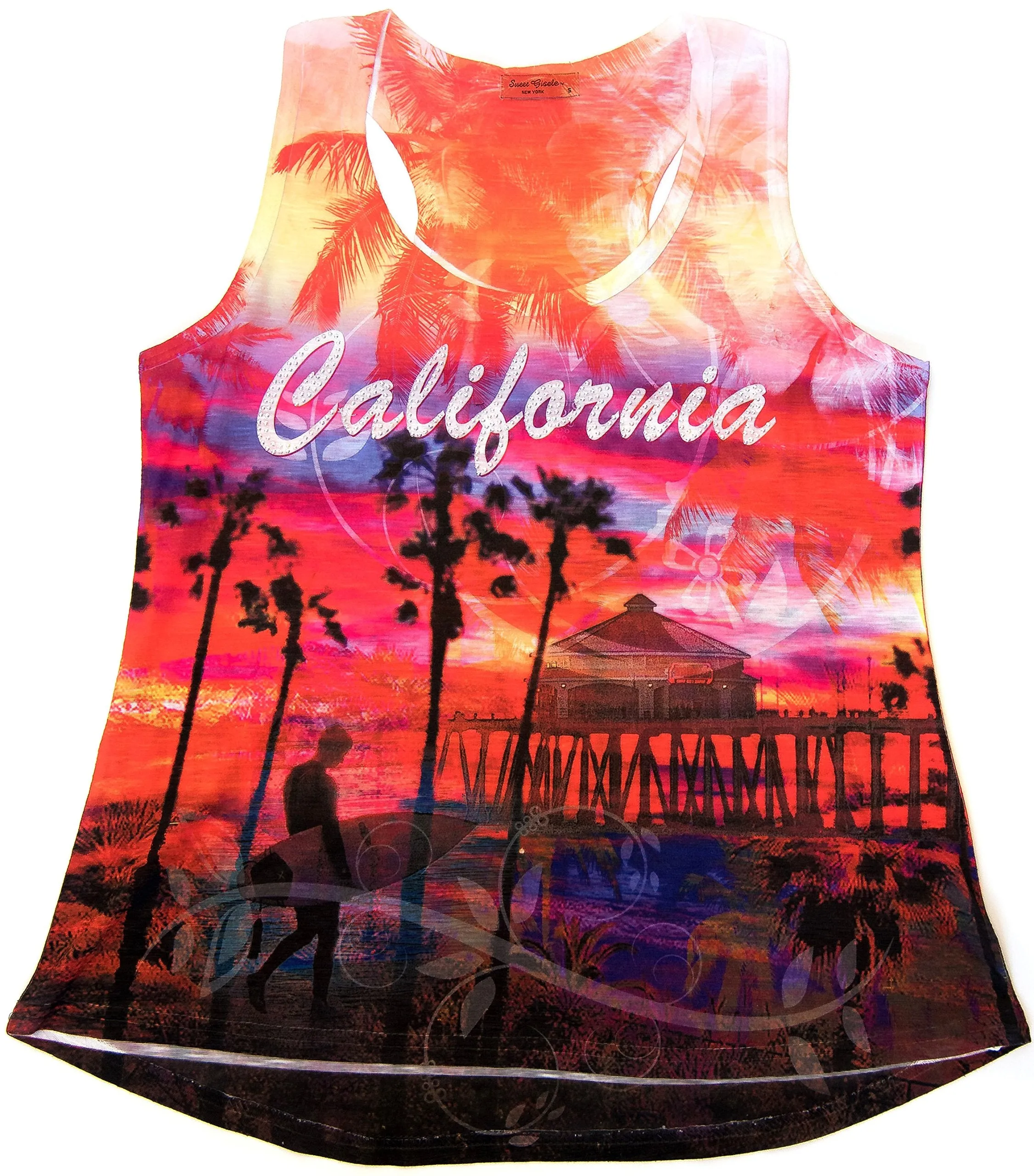 California Beach Vibe Tank