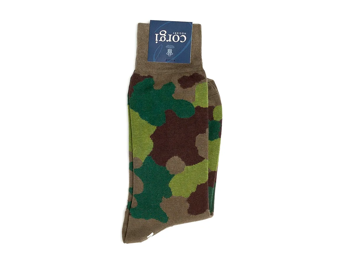 Camouflage Socks Classic Green