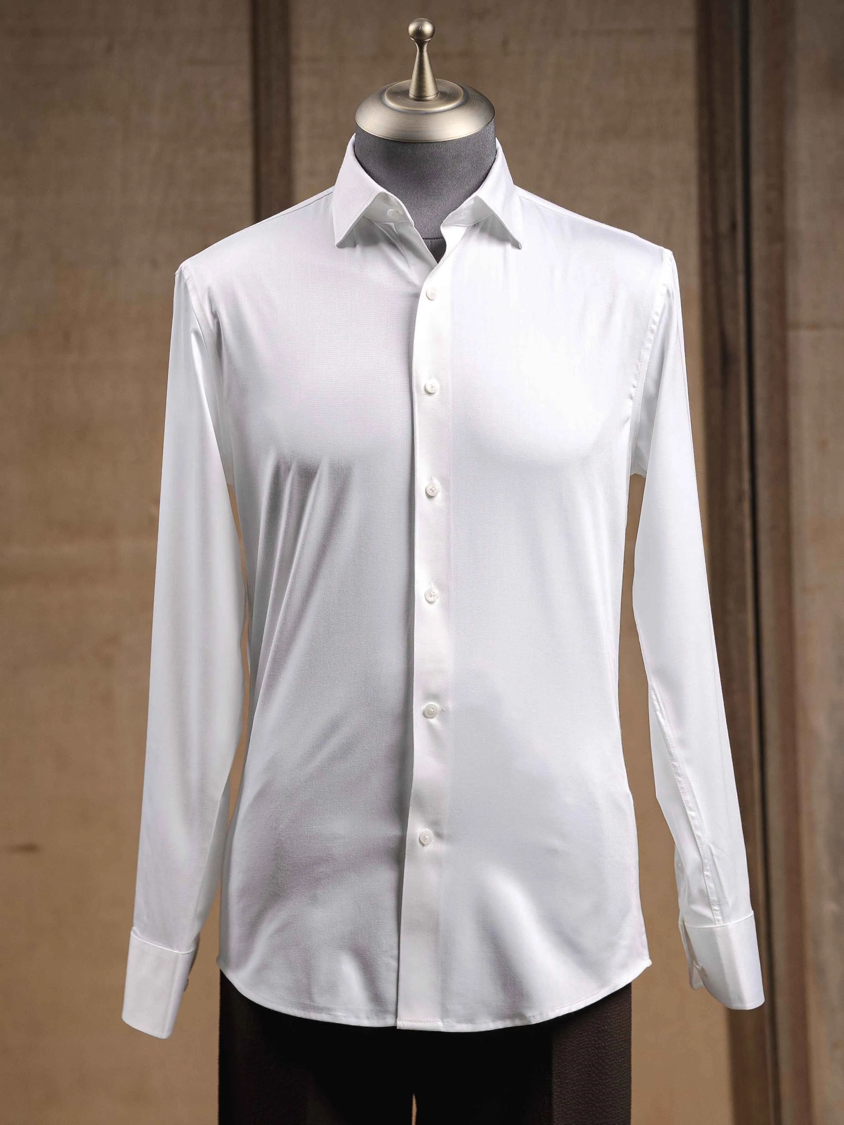 Capri Formal Shirt - White Windsor Collar