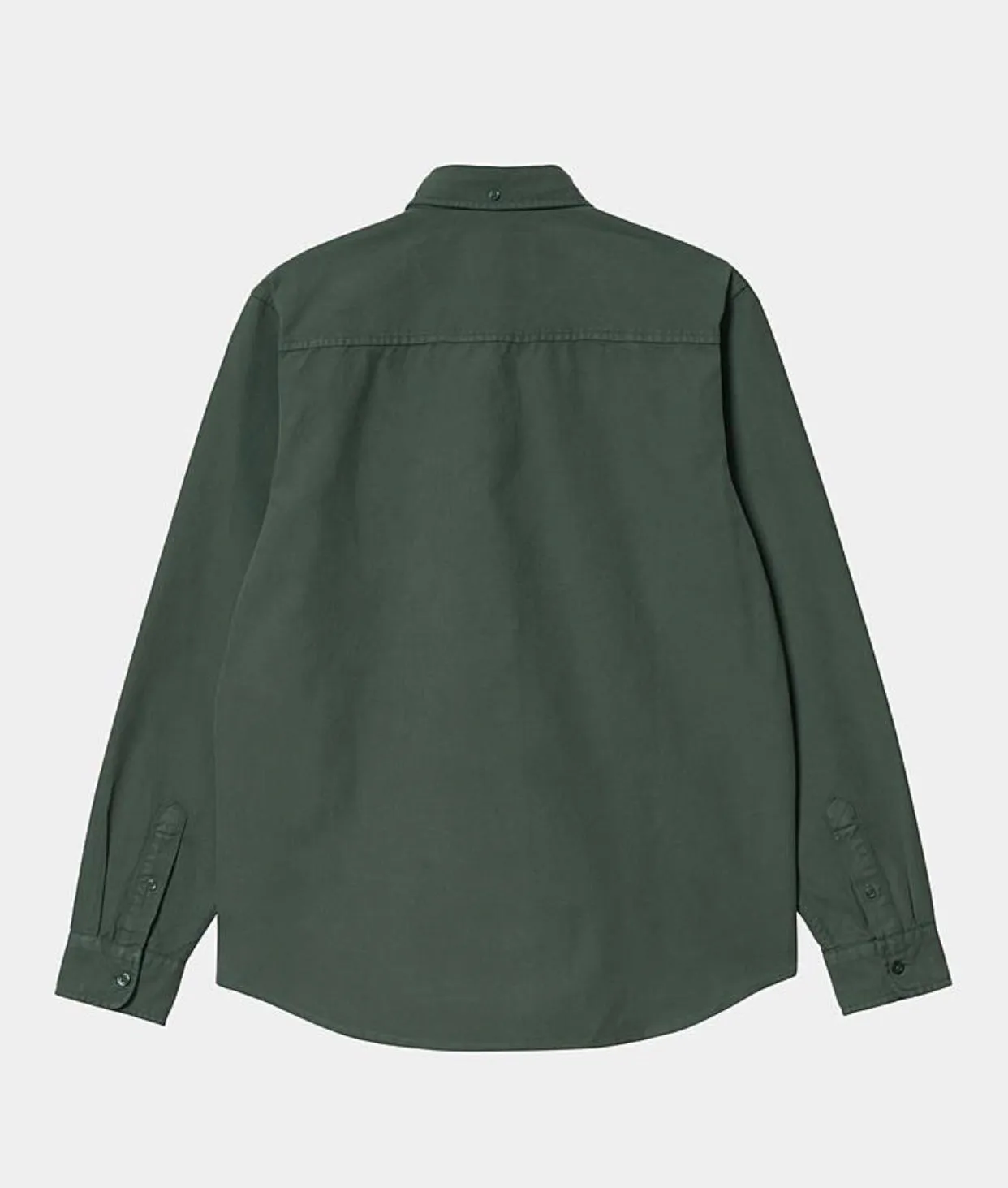 Carhartt WIP Bolton L/S Shirt Hemlock Green (Garment Dyed)