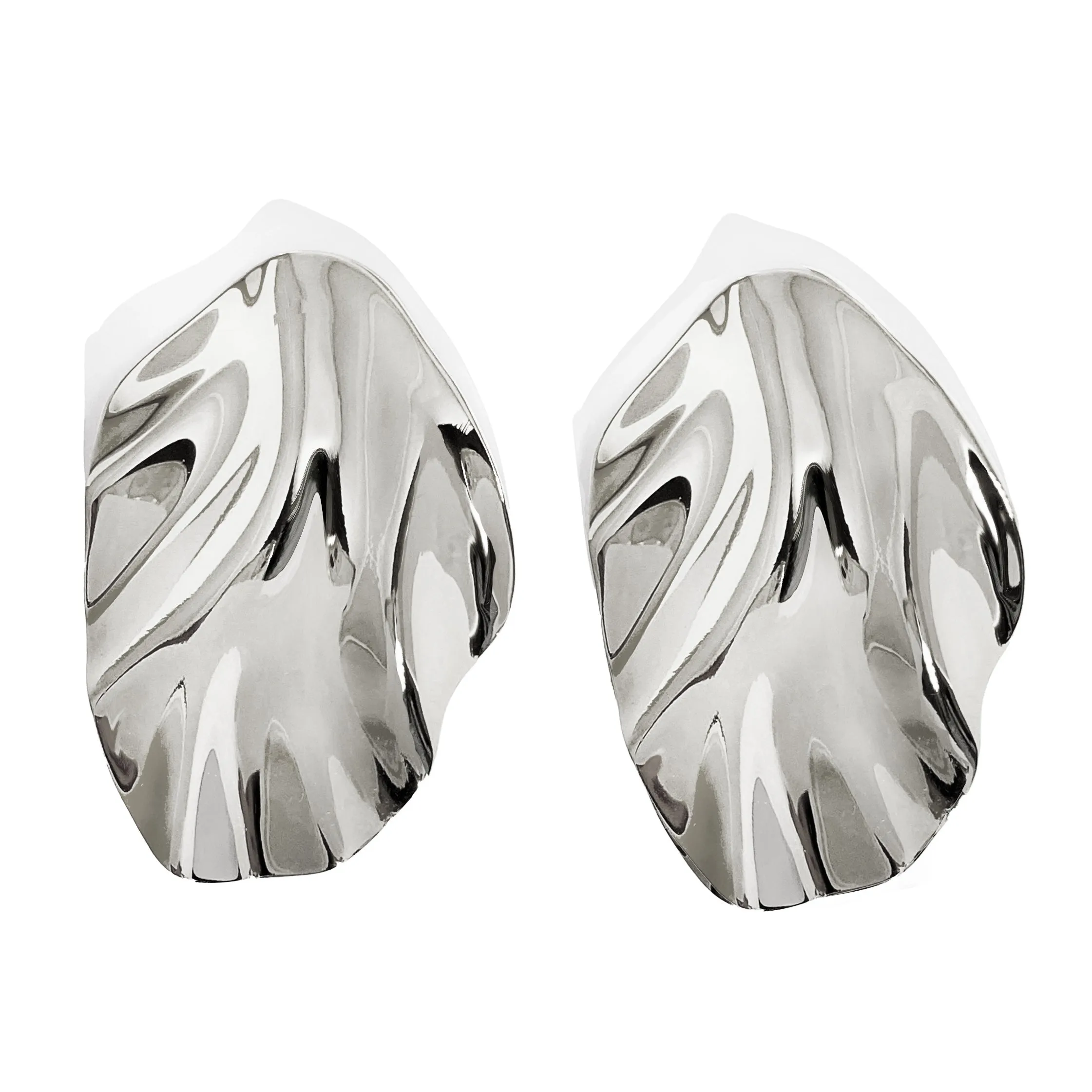 Cece Statement Studs - Silver