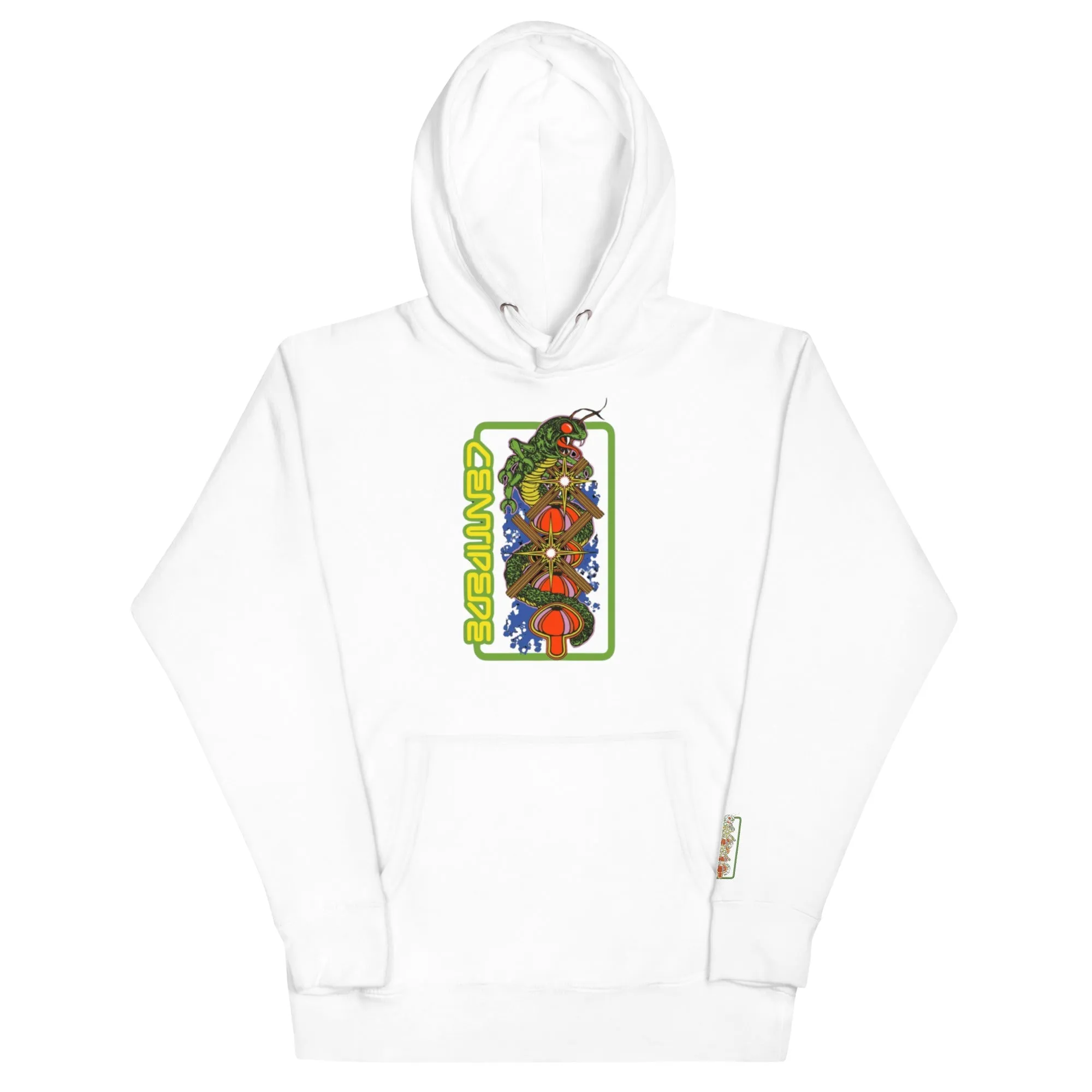 Centipede Classic Unisex Hoodie embroidered sleeve