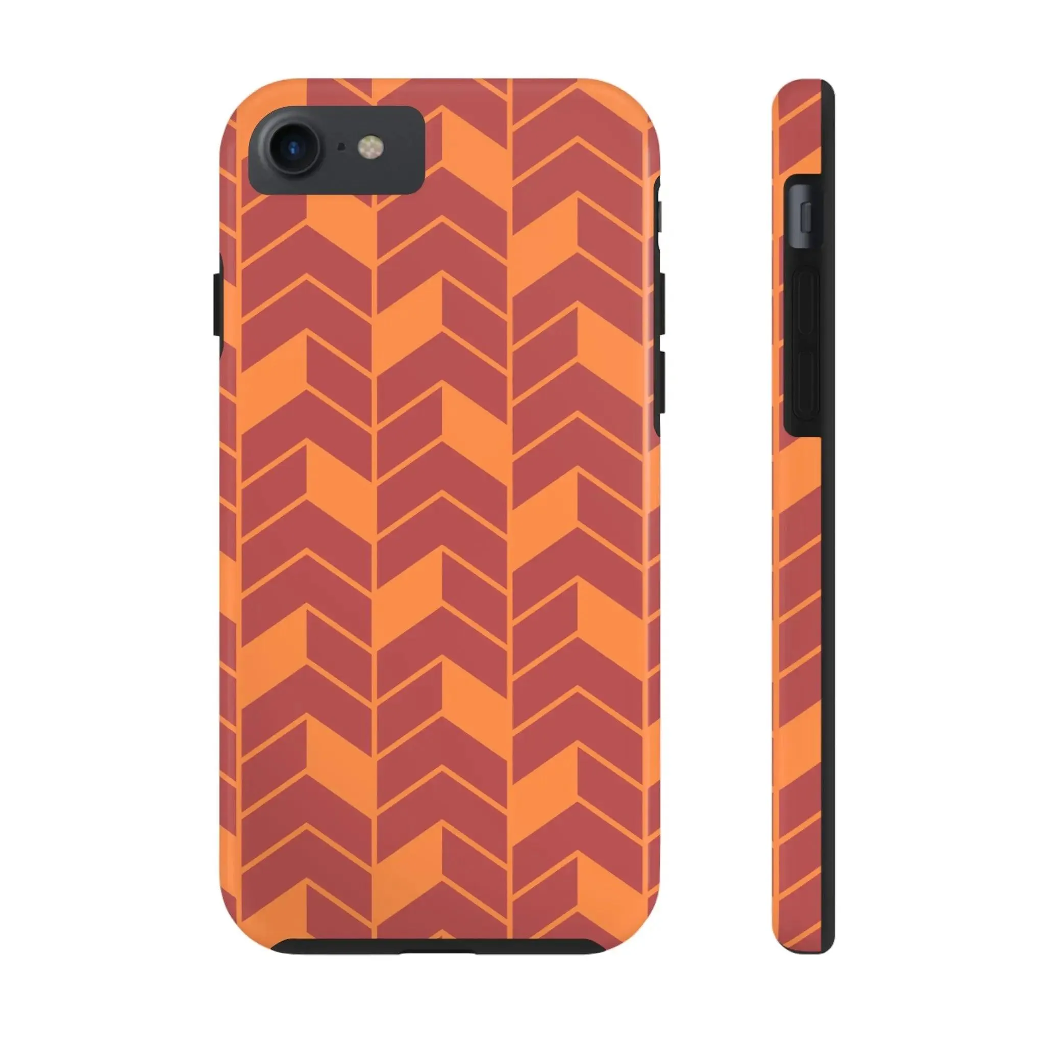 Chevron Charm | Orange Abstract Case