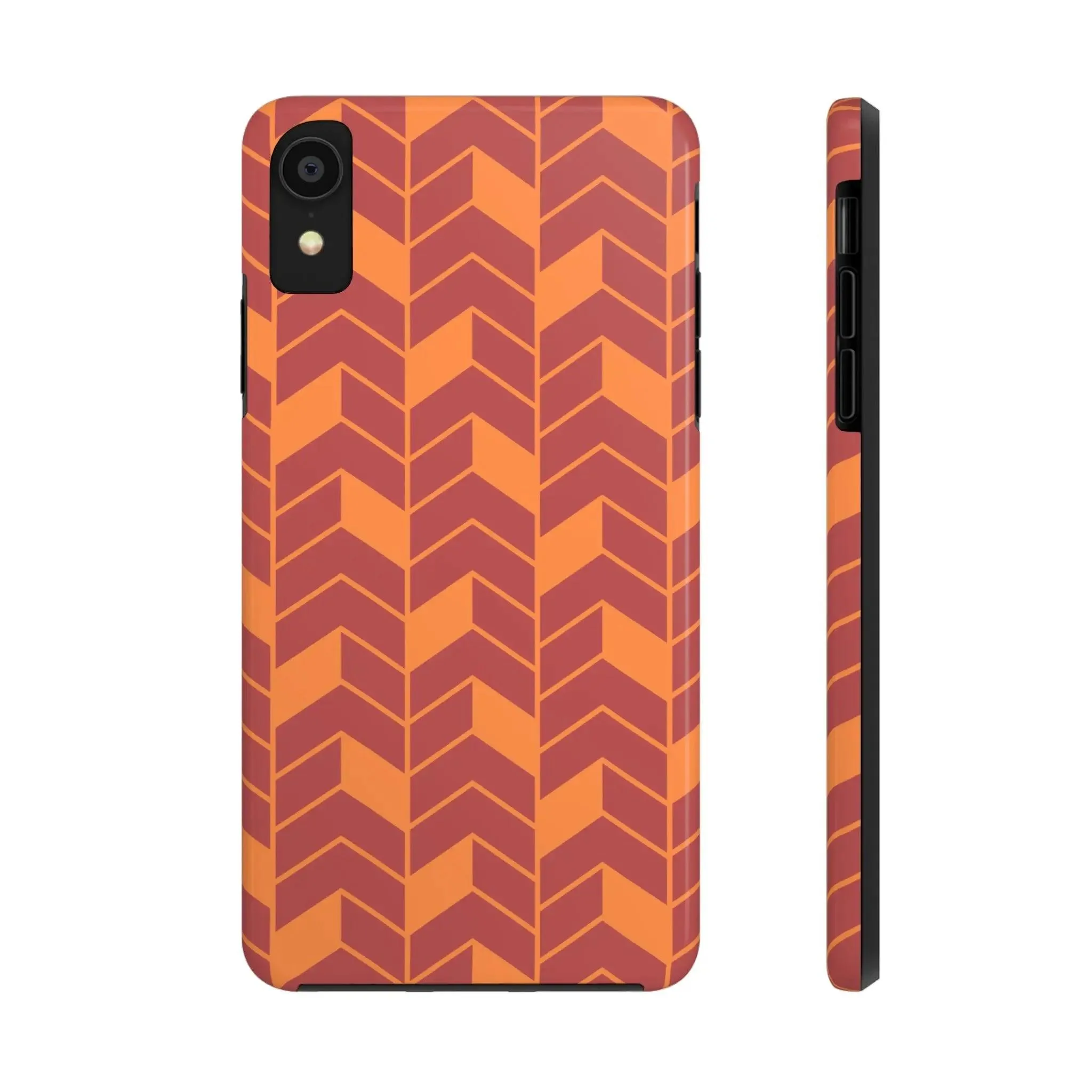 Chevron Charm | Orange Abstract Case