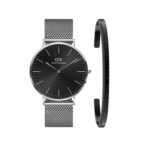 Classic Mesh Onyx   Classic Bracelet