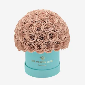 Classic Mint Green Suede Superdome Box | Sand Roses