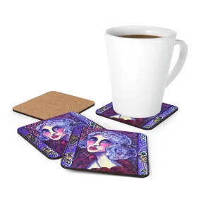 Corkwood Coaster Set - Lisette