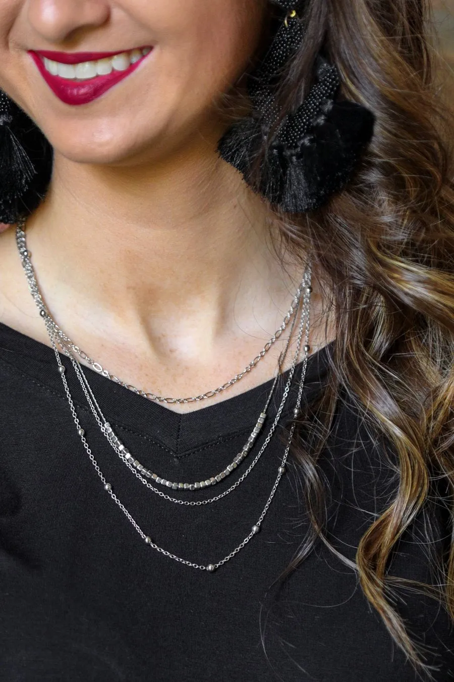 Dazzling Days Layered Necklace