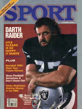 December 1983 Sport Cover (Lyle Alzado, Las Vegas Raiders)