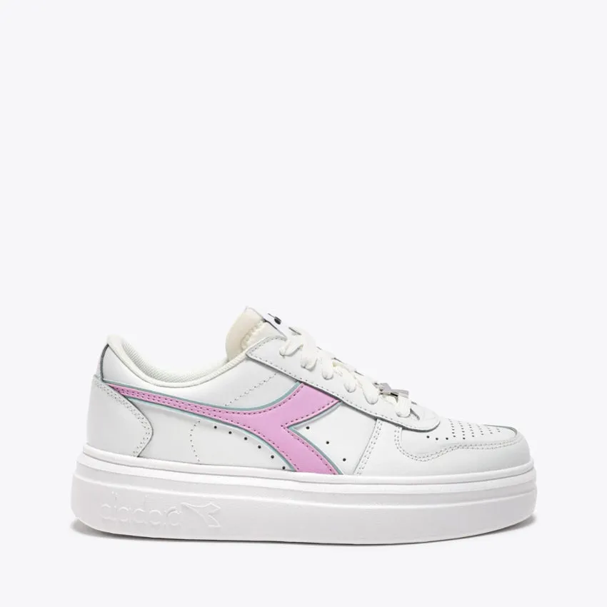 DIADORA SNEAKERS MAGIC BOLD WN BIANCO-ROSA