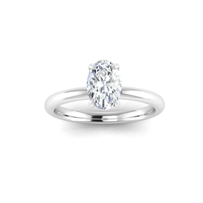 Eagle Claw Oval Engagement Ring