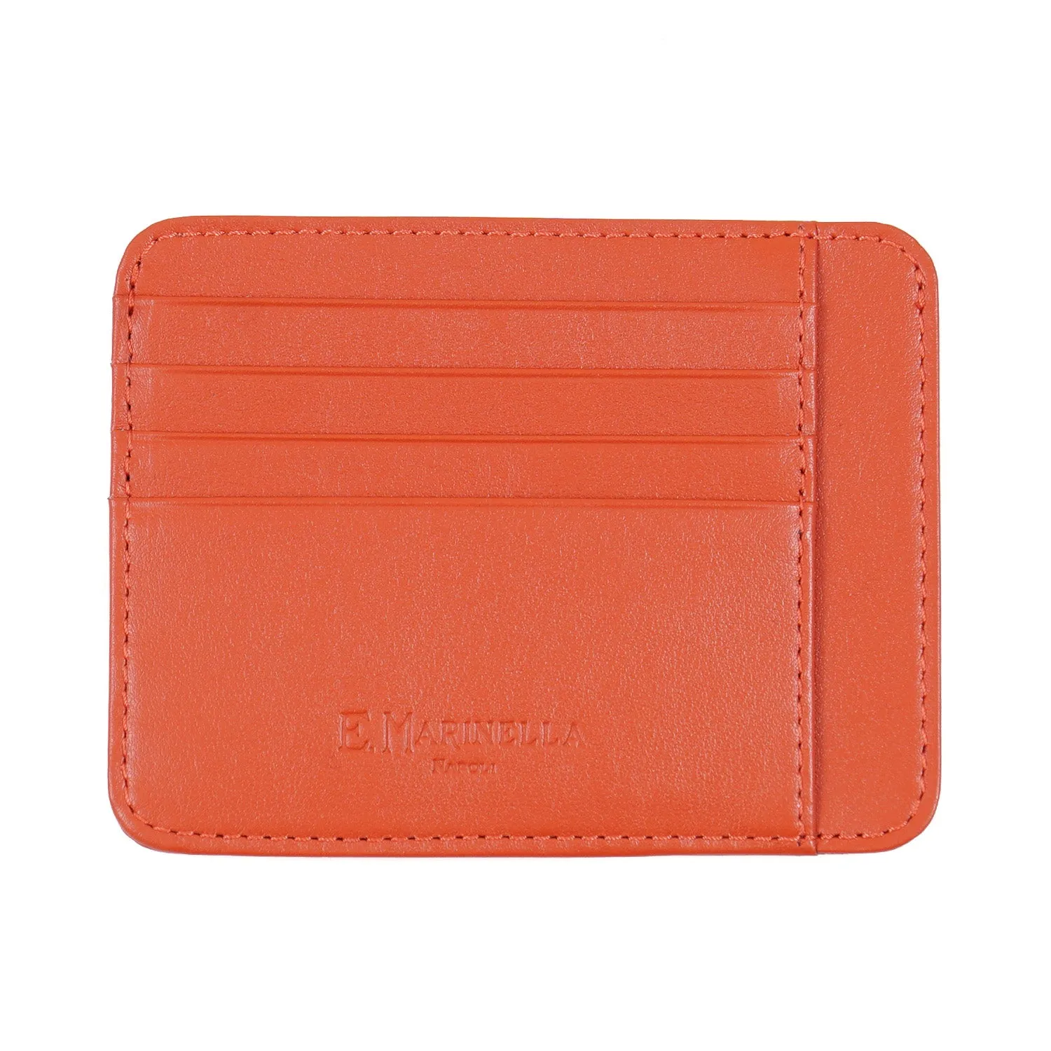 E.Marinella Credit Card Holder in Calfskin