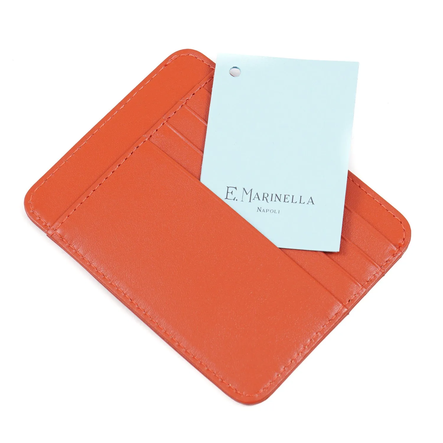 E.Marinella Credit Card Holder in Calfskin