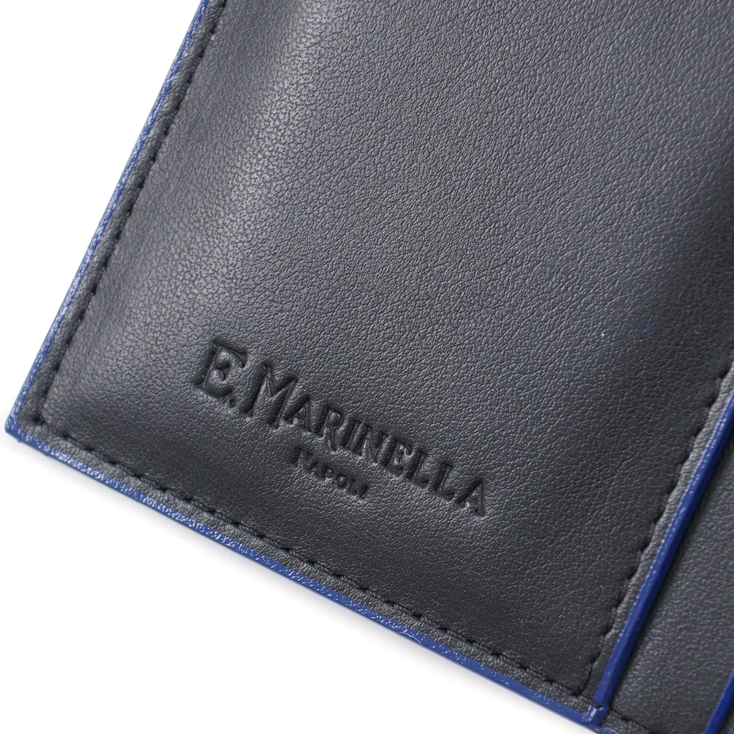 E.Marinella Vertical Wallet in Soft Calfskin