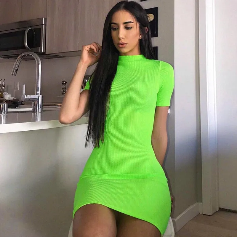 Euphoria Neon Dress