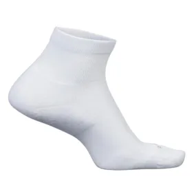 Feetures Therapeutic Max Cushion Quarter White Socks (Unisex)