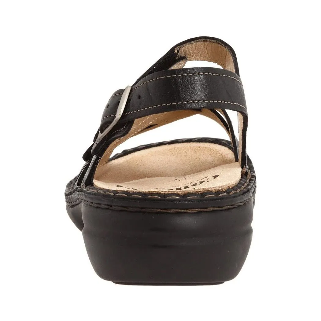 Finn Comfort Women's Gomera Black Leather