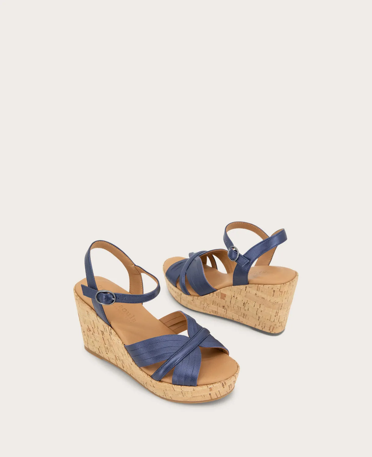 GENTLE SOULS - Nomi Wedge Sandal