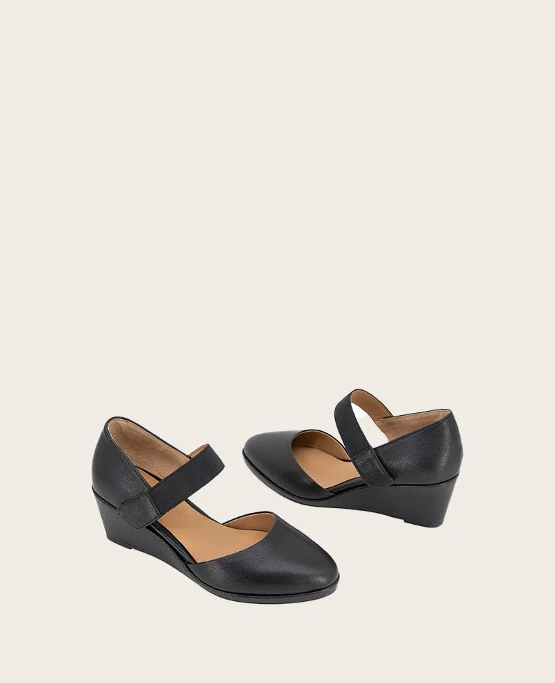 GENTLE SOULS - Oriana Leather Wedge