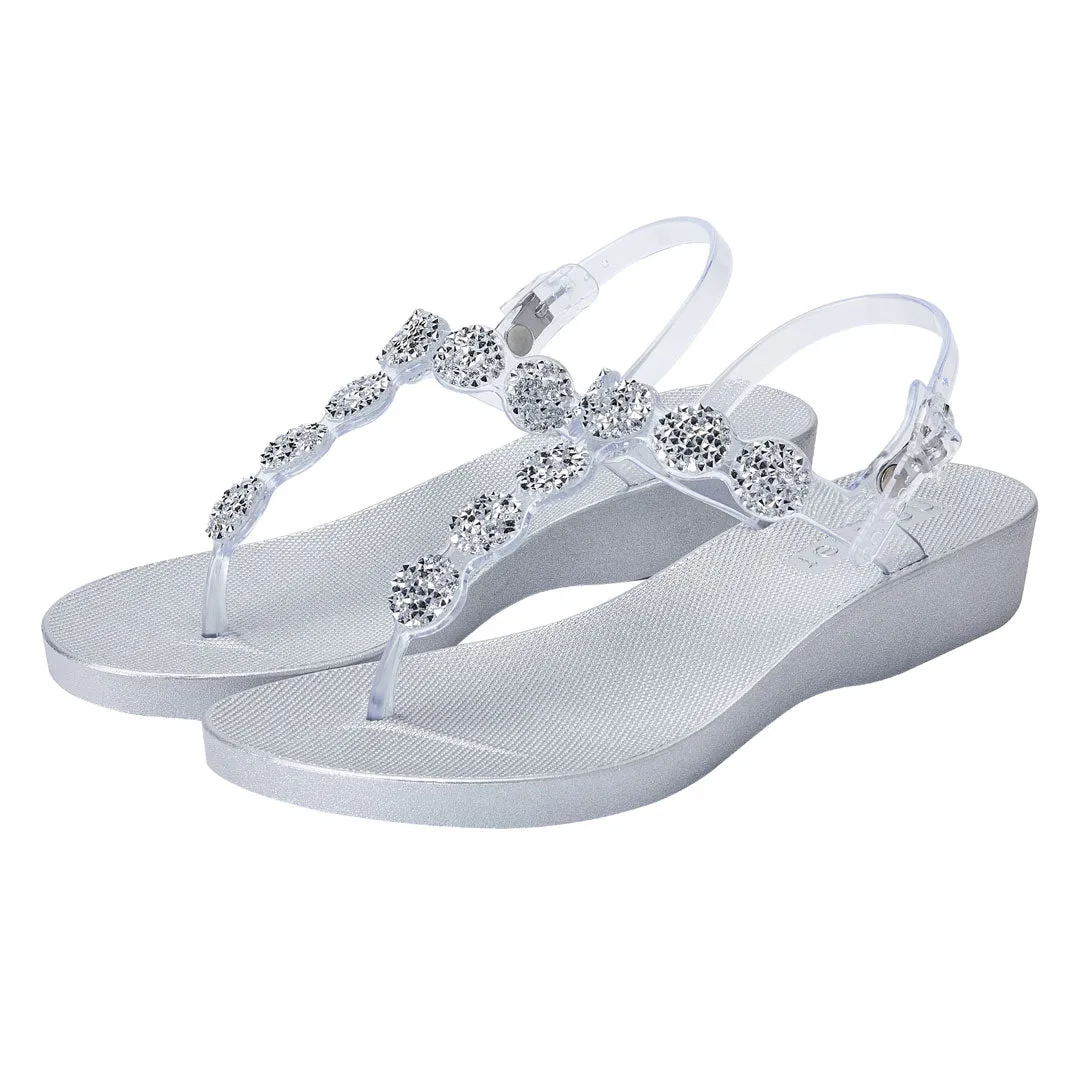 Giselle Wedge - Clear