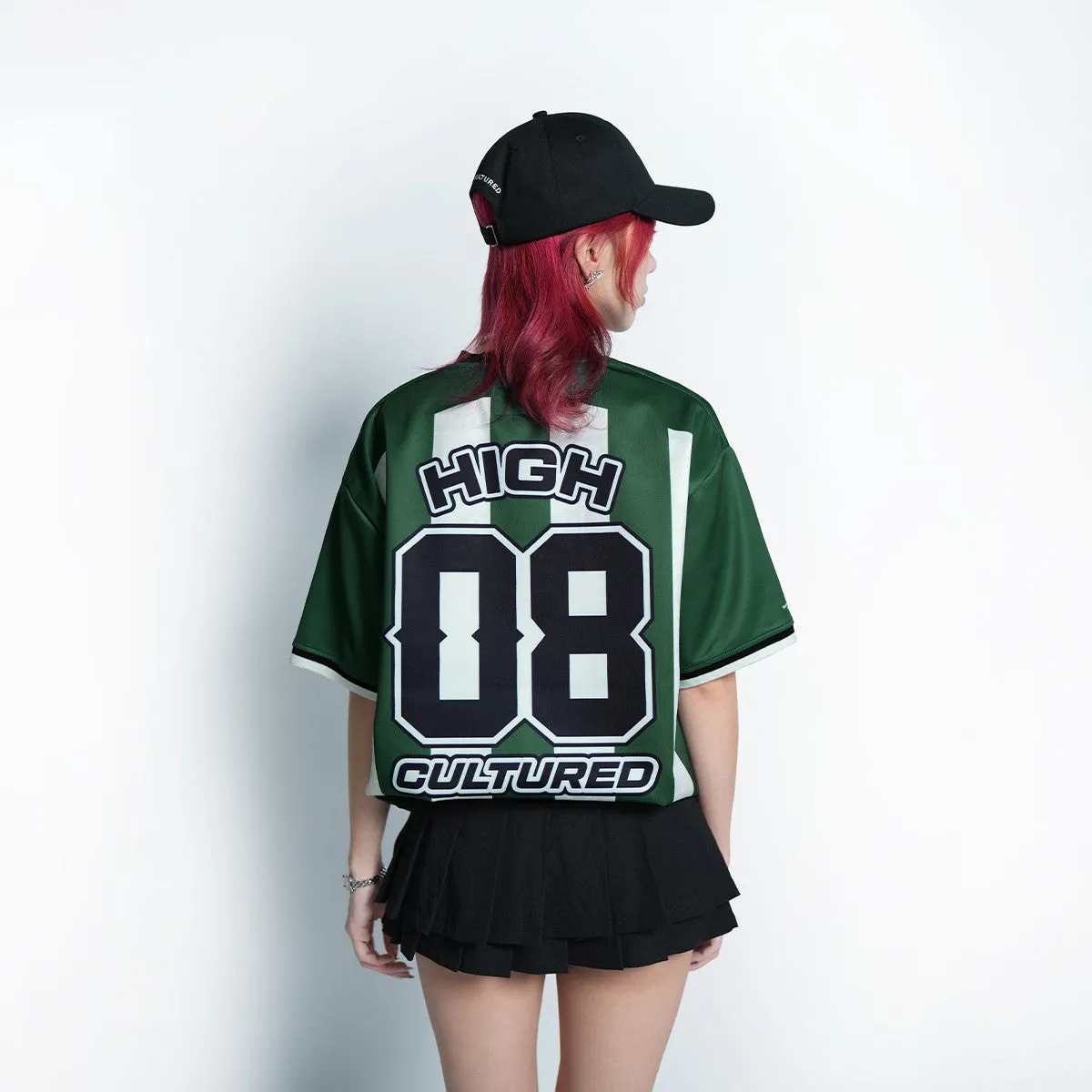 Green Goliaths Jersey Loose Tee - 1020