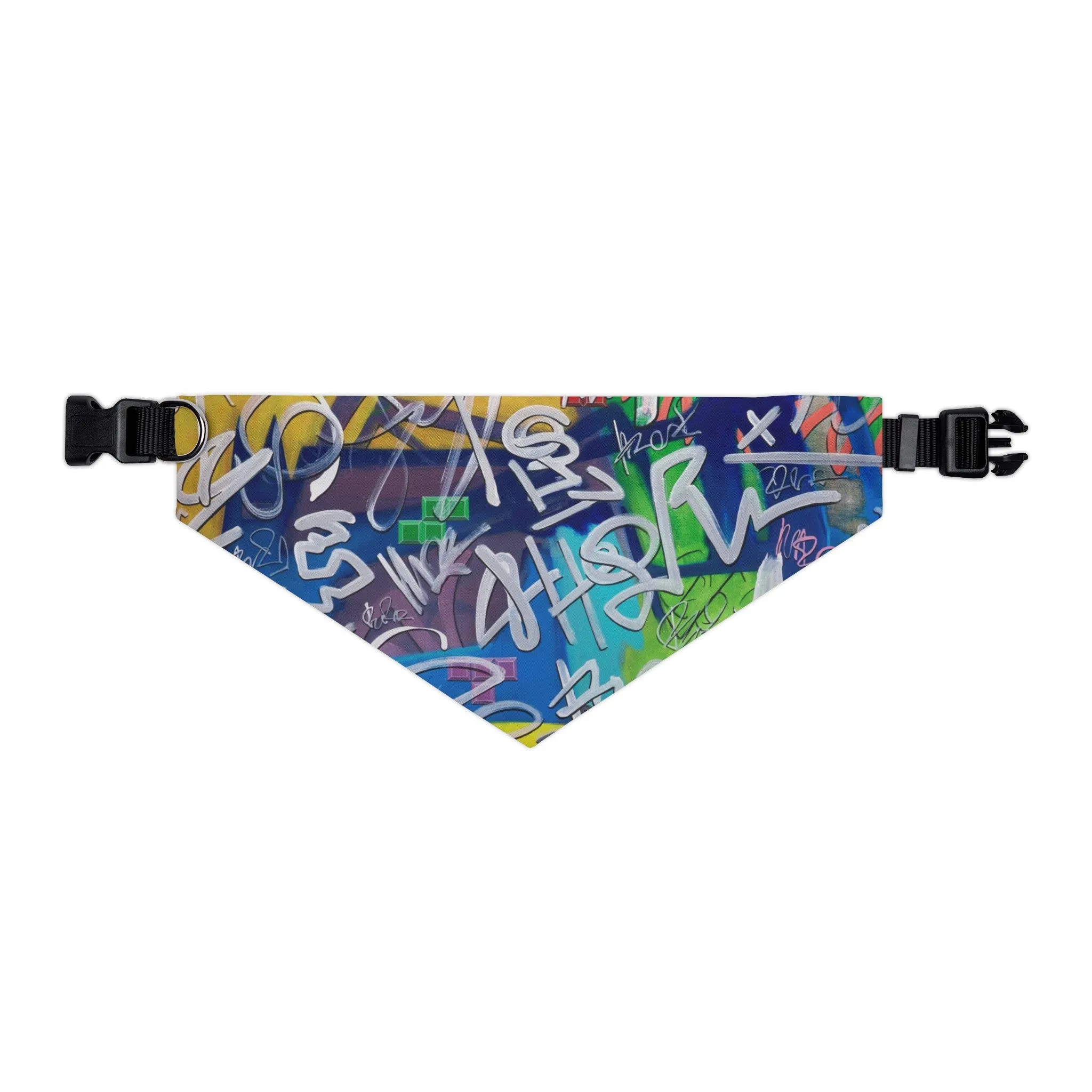 Hammond" "White Noise" - Pet Bandana Collar