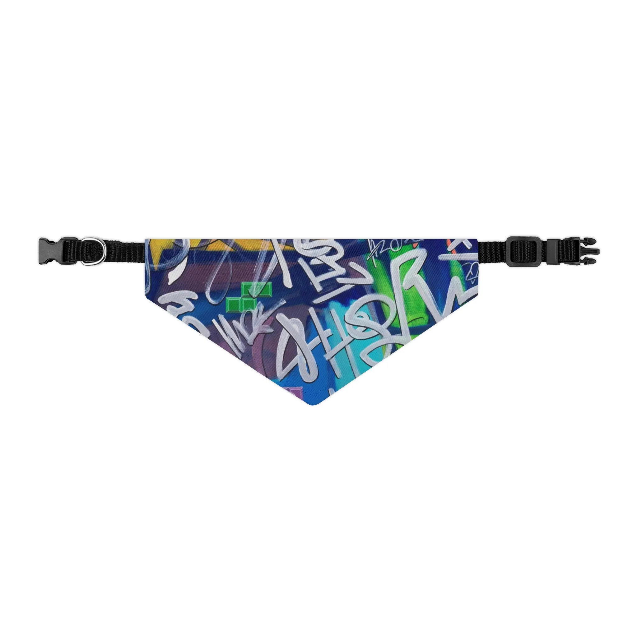 Hammond" "White Noise" - Pet Bandana Collar